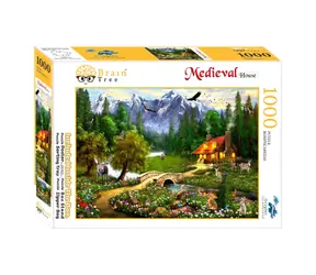 Brain Tree Puzzle Horský zrub / 1000 dielikov / od 14 rokov