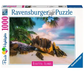 Ravensburger Nádherné ostrovy: Seychely / 1000 dielikov / od 14 rokov