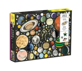 Galison Puzzle Nulová gravitácia / 1000 dielikov / od 8 rokov
