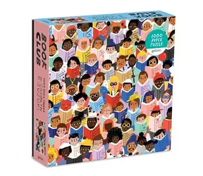 Galison Puzzle Knižný klub / 1000 dielikov / od 8 rokov