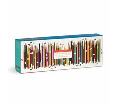 Galison Puzzle Farebné pastelky / 1000 dielikov / od 8 rokov
