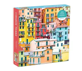 Galison Puzzle Pozdrav z Cinque Terre / 500 dielikov / od 8 rokov
