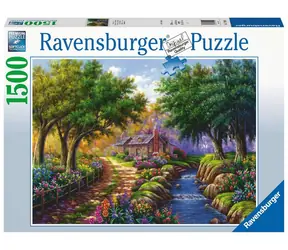 Ravensburger Chata pri rieke /1500 dielikov/ od 14 rokov