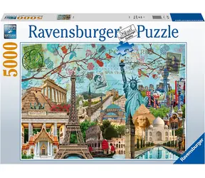 Ravensburger Koláž veľkomesta / 5000 dielikov / od 14 rokov