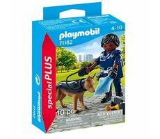 Playmobil® Special PLUS 71162 Policajt so služobným psom / Počet dielikov: 10 / od 4 rokov