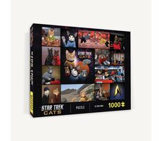 Chronicle Books Puzzle Star Trek mačky / 1000 dielikov / od 9 rokov