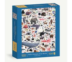 Chronicle books Puzzle Ahoj zvieratá sveta / 500 dielikov / od 8 rokov