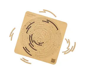 EscapeWelt Drevené puzzle Labyrint / Obtiažnosť: vysoká / od 14 rokov