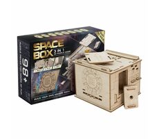 EscapeWelt 3D drevená mechanická skladačka hlavolamu Vesmírna kapsula / Obtiažnosť: vysoká / od 14 rokov
