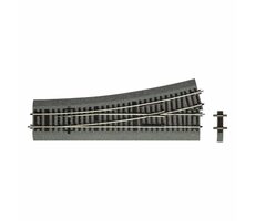 Roco 42532 Line - Výhybka WL15 jednoduchá ľavá s podložím / Mierka: H0 (1:87) / Rádius: 873.5 mm / od 15 rokov