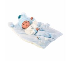 Llorens New Born chlapček na dečke 35 cm / od 3 rokov