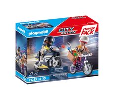 Playmobil City Action 71255 Starter Pack Špeciálna jednotka nasadenia so zlodejom / Počet dielikov: 27 / od 4 rokov 