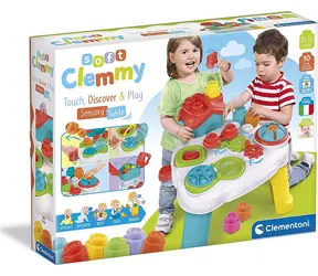 Clementoni Soft Clemmy Veselý hrací senzorický stolík / od 1 roka