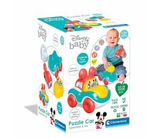 Clementoni baby - Disney skladacie autíčko / od 12 mesiacov