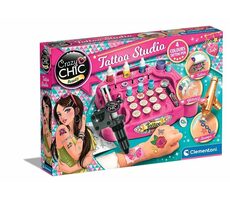 Clementoni Crazy CHIC - Kreatívny set - Tetovacie štúdio / od 6 rokov