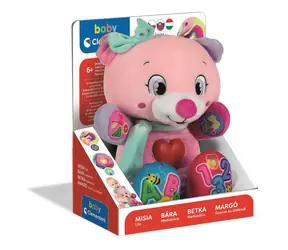 Clementoni Interaktívny medvedík BETTA so zvukmi / od 1 roka