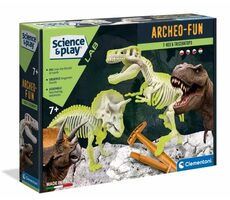 Clementoni Kreatívna sada - Tyrannosaurus Rex + Triceraptos / od 7 rokov