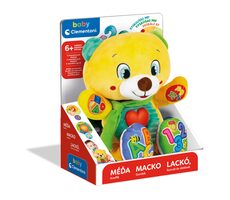 Clementoni Baby Interaktívny medvedík Lele so zvukmi / od 1 roka