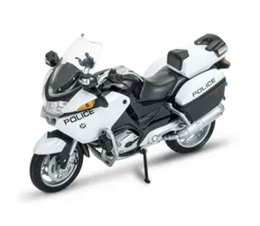 Welly Motocykel BMW R1200 RT policajná biela / 1:18 / od 3 rokov