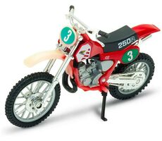 Welly WE12178PW Motocykel Honda CR250R červená / 1:18 / od 3 rokov