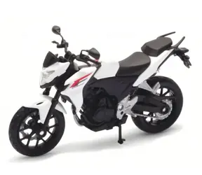 Welly Motocykel Honda CB500F biela / 1:18 / od 3 rokov