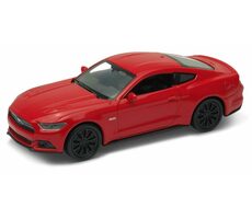 Welly Ford Mustang GT (2015) model červená / 1:34 / od 3 rokov