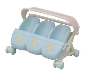 Sylvanian Families: Nábytok - Kočík pre trojčatá / od 3 rokov