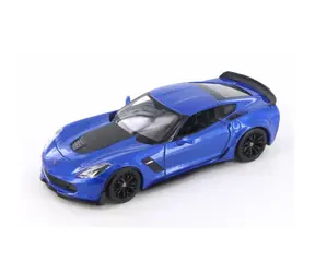 Welly Chevrolet Corvette Z06 (2017) modrá / 1:34 / od 3 rokov
