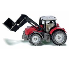 SIKU Blister - Massey Ferguson s predným nakladačom / od 3 rokov