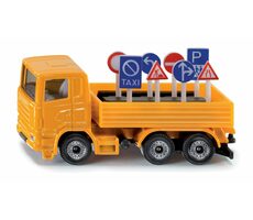 SIKU Blister - Nákladné vozidlo s dopravnými značkami / od 3 rokov