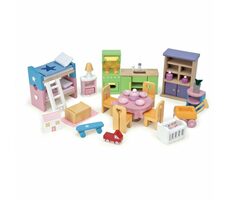 Le Toy Van Nábytok Starter kompletný set do domčeka / počet dielov: 37 / od 3 rokov