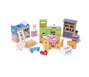 Le Toy Van Nábytok Starter kompletný set do domčeka / počet dielov: 37 / od 3 rokov