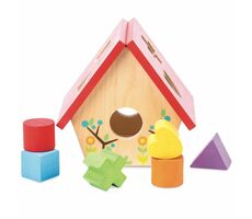 Le Toy Van Petilou Vtáčia búdka s tvarmi / od 12 mesiacov