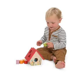 Le Toy Van Petilou Vtáčia búdka s tvarmi