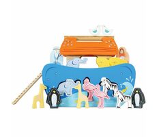 Le Toy Van Vkladačka Noemova archa / 18 dielikov / od 12 mesiacov