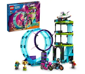 LEGO® City 60361 Najbláznivejšia kaskadérska výzva / Počet dielikov: 385 / od 7 rokov