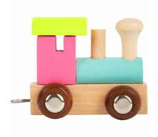 Small Foot Vláčik farebná lokomotíva / od 3 rokov