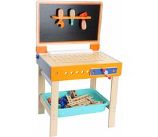 Small Foot Drevený sklápací pracovný stôl 2v1/od 3 rokov