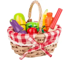 Small Foot Nákupný košík so zeleninou