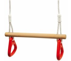 Small Foot Hojdačka s gymnastickými držadlami / nosnosť: 70 kg / od 3 rokov