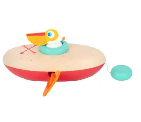 Small Foot Vodná hračka pelikán / od 2 rokov
