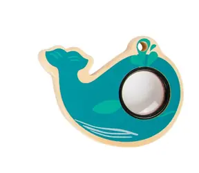 Small Foot Hračka veľryba tyrkysová / od 18 mesiacov