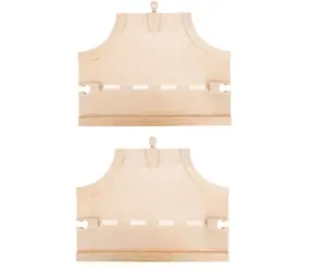 Small Foot Drevená autodráha T križovatka