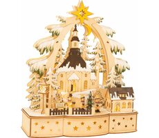 Small Foot Vianočná dekoračná lampa koledníci