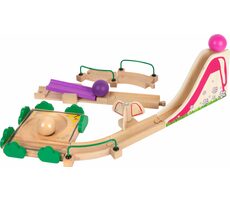 Small Foot Guľôčková dráha detské ihrisko 11 dielov / od 18 mesiacov