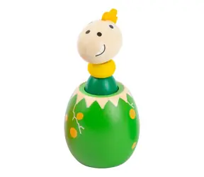 Small Foot Dinosaurie vajcia so zvukom 1 ks zelená / od 12 mesiacov