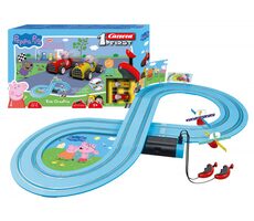 Carrera 63043 FIRST Prasiatko Peppa / Autodráha / Dĺžka okruhu 2.4 m / od 3 rokov