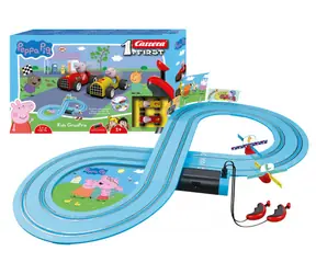 Carrera 63043 FIRST Prasiatko Peppa / Autodráha / Dĺžka okruhu 2.4 m / od 3 rokov