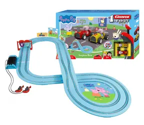 Carrera 63044 FIRST Prasiatko Peppa / Autodráha / Dĺžka okruhu 2.9 m / od 3 rokov