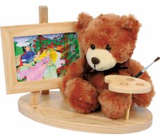 Small Foot Drevený dekoratívny stojan s medvedíkom